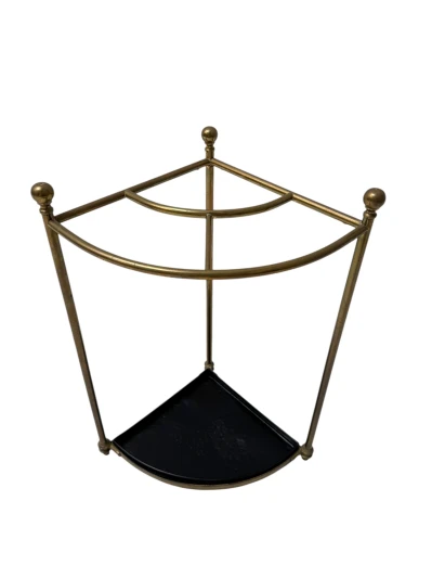Hollywood Regency Brass Umbrella Stand, 1960s